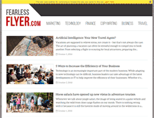 Tablet Screenshot of blue.fearlessflyer.com